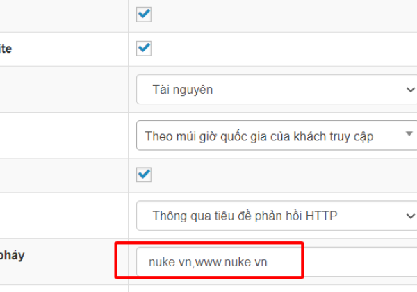 Hướng dẫn Thay hoặc thêm domain vào website sử dụng NukeViet